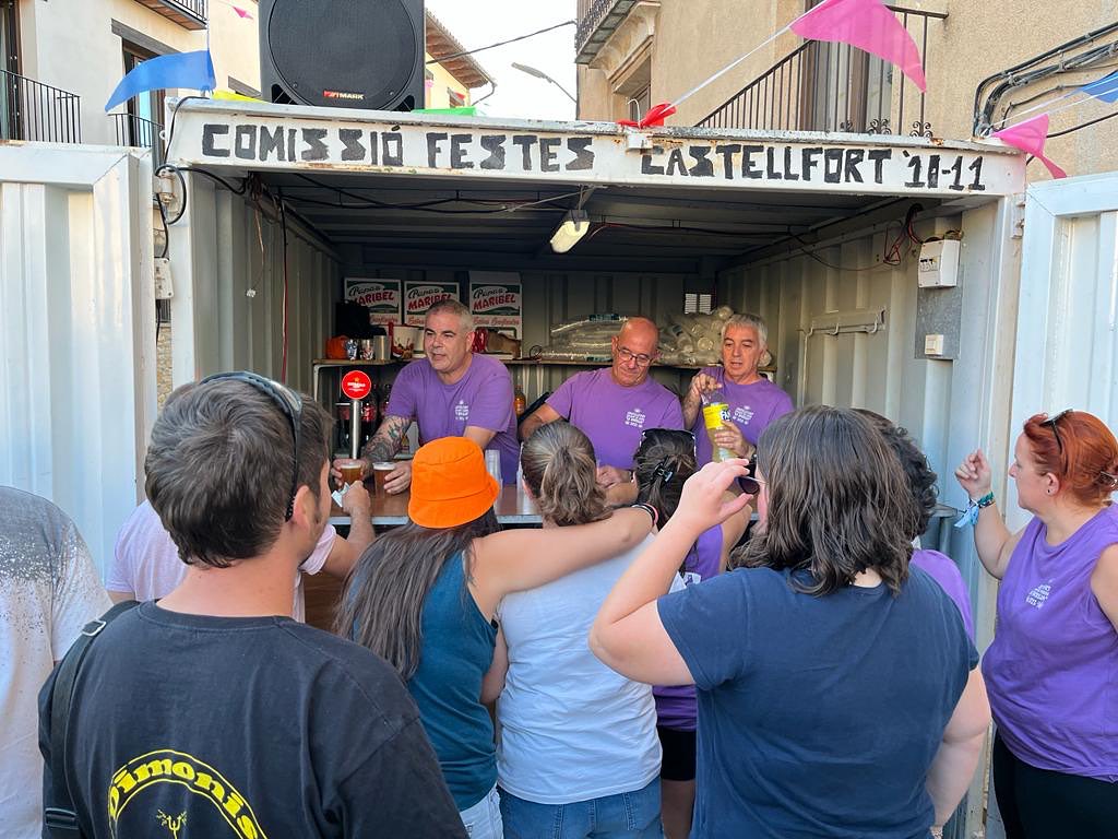 La Comissió de Festes de Castellfort agraeix a tot el poble la col·laboració en les festes